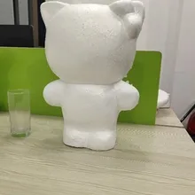 Пенополистирол пенопласт модель животного формы белые шарики ремесла для детей/Дети материалы для ручных поделок много стилей/размеров