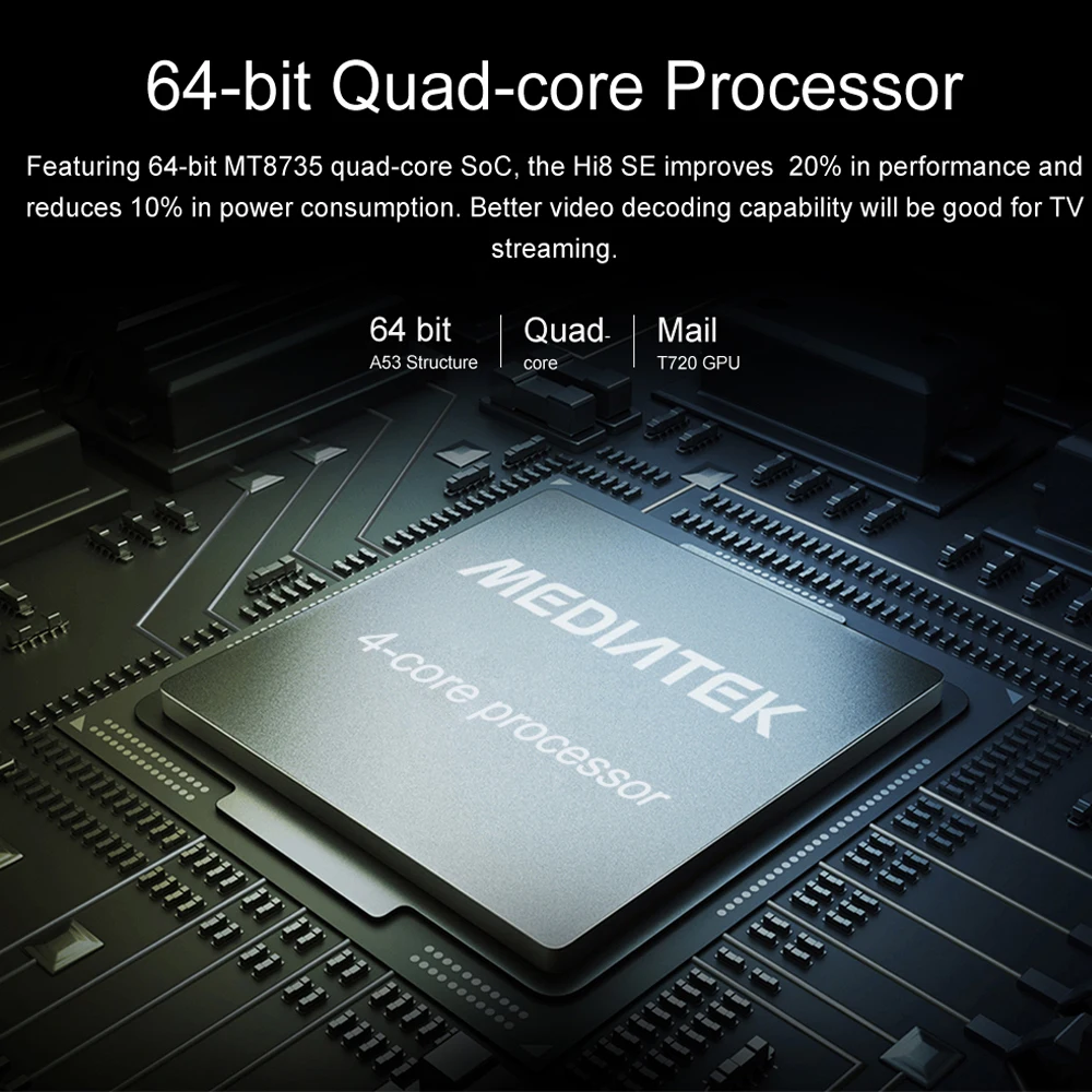 Pаспродажа CHUWI Оригинальный Hi8 SE планшет MT8735VT cortex A53 cor Quad core 2GB RAM 32GB ROM Android 8,0 4000 мАч 8,0 дюймов планшет WI FI 2,4 г 5 г