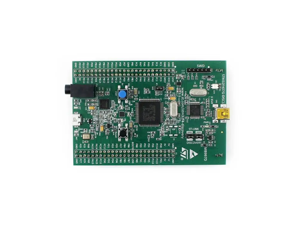 ST Official MB997D STM32F4DISCOVERY STM32F4 набор Discovery 32 битная рукоятка флэш память 1 Мб 192 КБ ОЗУ для
