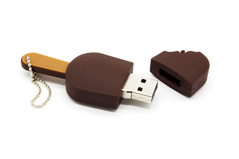 BiNFUL мультфильм USB в виде мороженого flash drive недорогой usb-накопитель 4 ГБ 8 16 USB Stick memory Stick 128 32 64 флешки U диск творческий