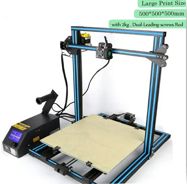 CR-10s 4S 5S 3D-принтеры DIY KIT двойного ведущего-винты стержня, большой размер печати нити мониторинга сигнализации n нити Creality 3d - Цвет: CR-10 5S n 2KG