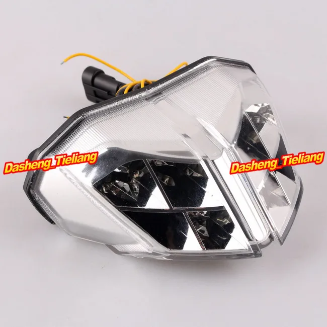 

For Ducati Streetfighter S 848 1100 Motorcycle LED Taillight + Turn Signals Lamps Taillight Intergrated Clear