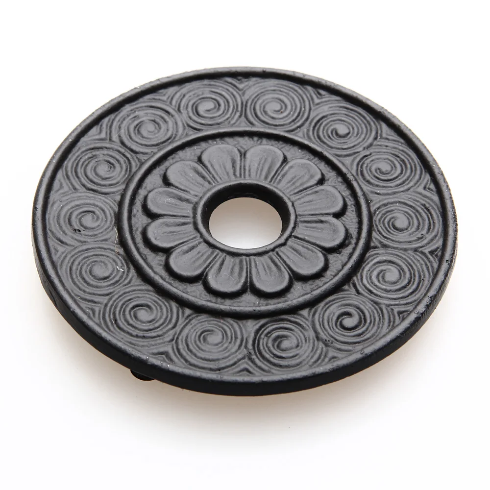 Preise Gusseisen Topf Basis, Isolierung Topf Pad Reine Handgemachte Tee zeremonie Zubehör Japan Alte eisen Wasserkocher Retro Eisen Teekanne angebote