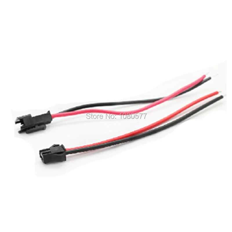 10 пар/лот см 2Pin SM 2P разъем светодиодного кабеля штекер гнездо адаптера|led cable