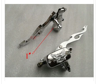 

Flame 1" Handlebar Brake Clutch Levers Reservoir For Suzuki Boulevard C50 Volusia 800 C90 M109R C109 Marauder 800 M50 Intruder