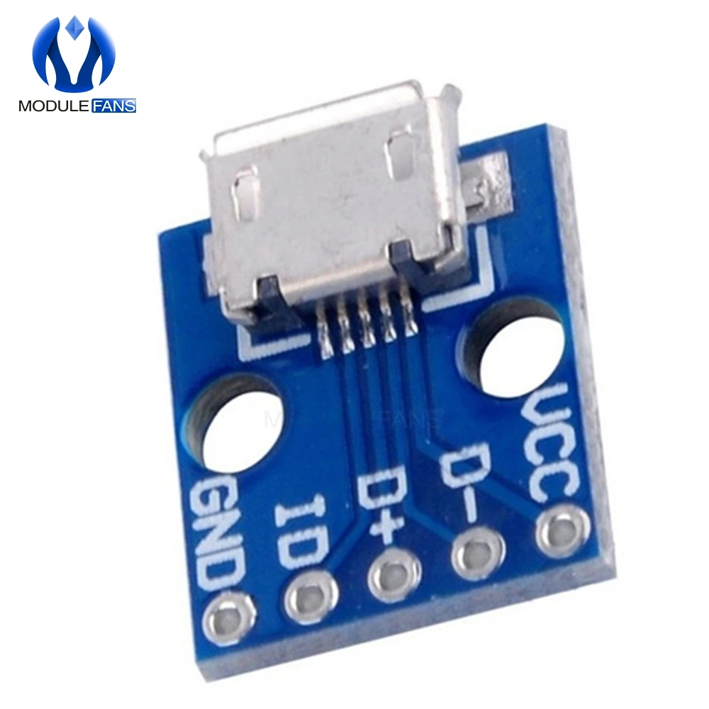 10 шт. CJMCU Breakout модуль питания плата Micro USB интерфейс адаптер 5 В модуль|module micro usb|usb