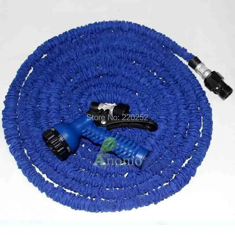 Aluminum Head 10Pcs lot Expandable Hose 100FT Garden Water Hose