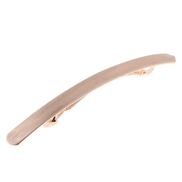 Vintage Slim Metal Hair Barrettes Clips French Barrette For Thick