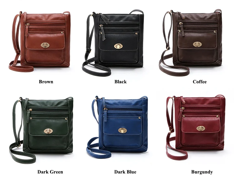 MJ Leather Messenger Bag Casual Women's Over-the-Shoulder Bags Brand Design Small PU Female Bags Crossbody Bucket Bag for Girls (47)