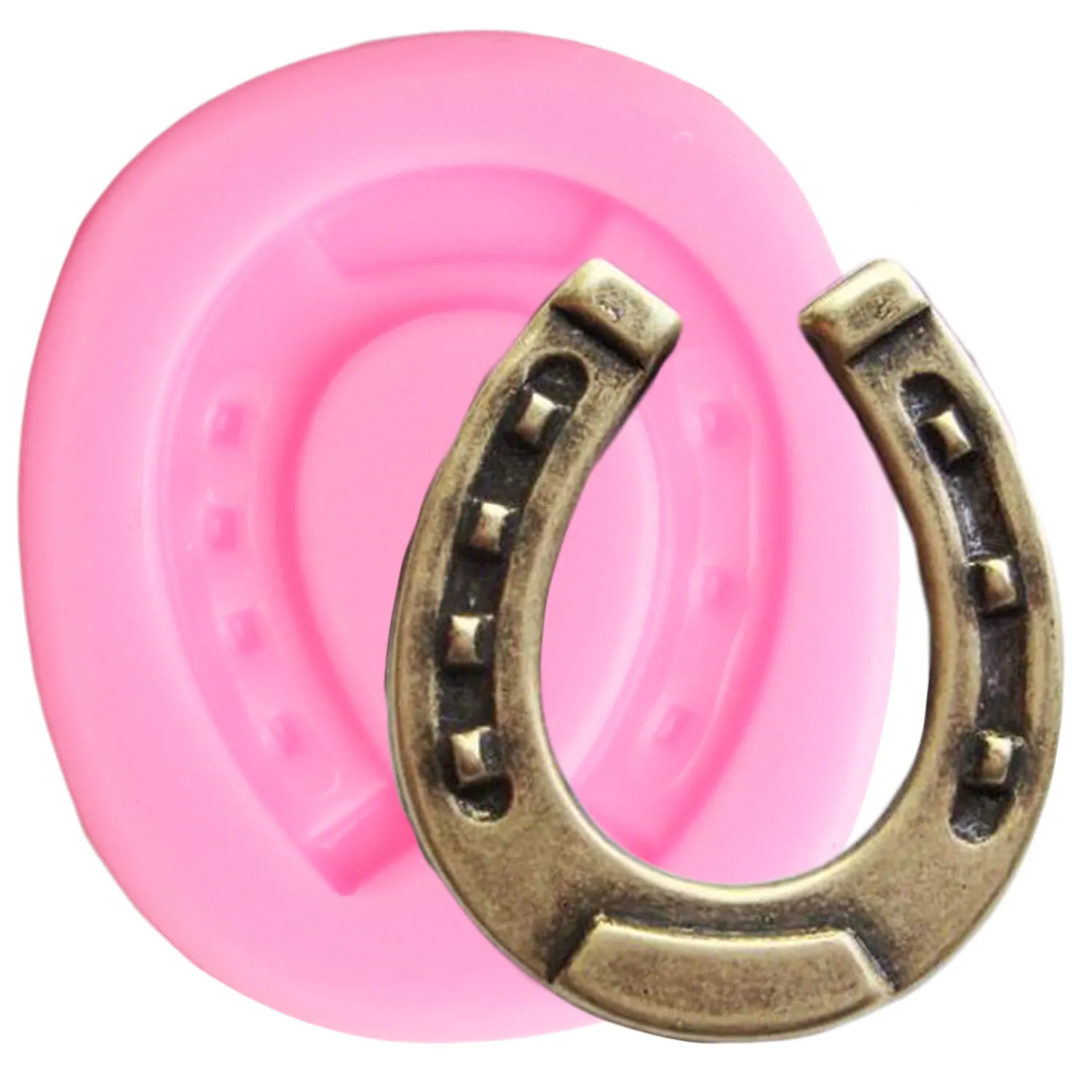 

Horse Shoe Silicone Mold Cake Border Fondant Cake Decorating Tools Cupcake Baking Polymer Clay Candy Chocolate Gumpaste Moulds