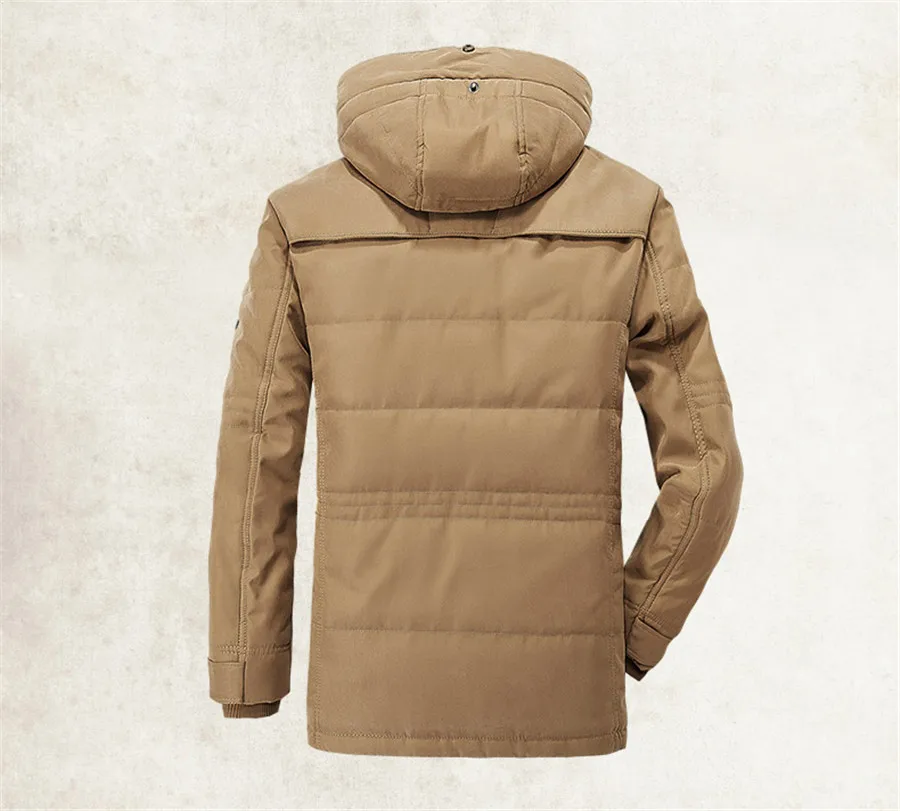 TLZC, высокое качество, мужские флисовые хлопковые парки, военная зимняя куртка, большой размер, L-5XL, 6XL, мужское теплое пальто, утолщенная ветровка, пальто