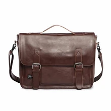 Heißer verkauf Männer tasche Crazy horse PU Ledertaschen mannkurierbeutel crossbody Schulter männer reisetasche aktentasche LI-815