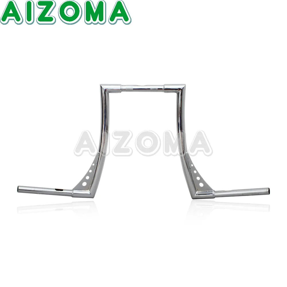 16 &quotRise Motorcycle 1 1/4&quot APE вешалка руль хромированный для Harley Touring Softail FLST FXST Cafe Racer