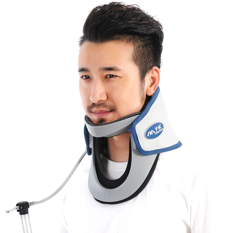 Upgrade Neck Brace With Pump Adjule Cervical Collar Upgrade Neck Brace With Pump Adjule Cervical Collar Air Traction Therapy Device Relax Pain Relief Tool For Men In Braces Supports From