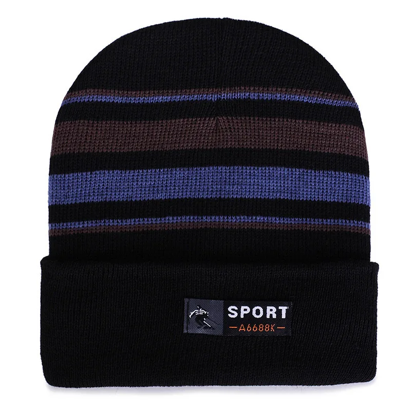 

Winter Knitted Hat Winter Hats for Men Women Brand Caps Warm Baggy Gorras Bonnet Cap Slouchy Beanie Hat