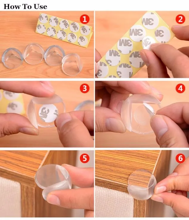 Baby Proofing Furniture Corner Protectors