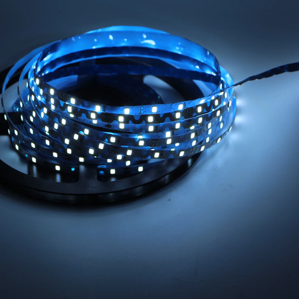 5m LED Strip Light SMD 2835 3528 Bendable S Shape led string tape light