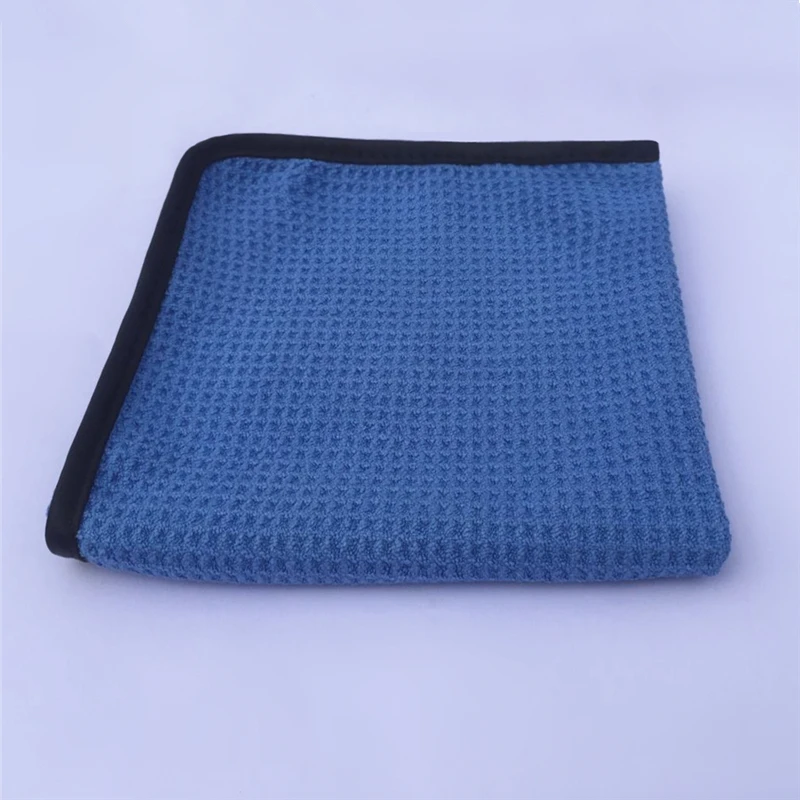 Super Absorbency 60X40cm Car Drying Microfiber Waffle Weaving Cloth