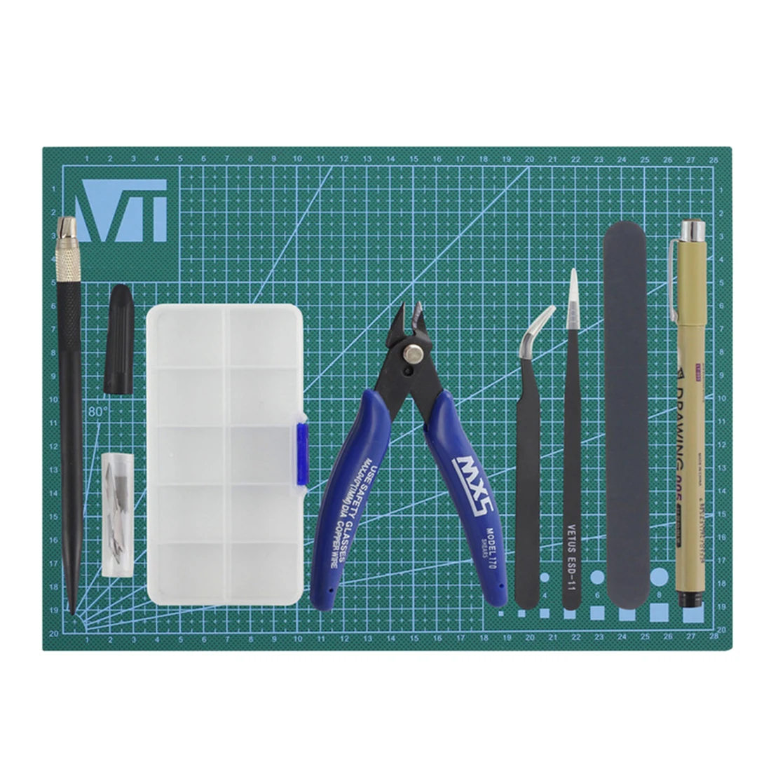 

7Pcs Gundam Model Tools Kit Modeler Basic Tools Craft Set Hobby Building Tools Kit