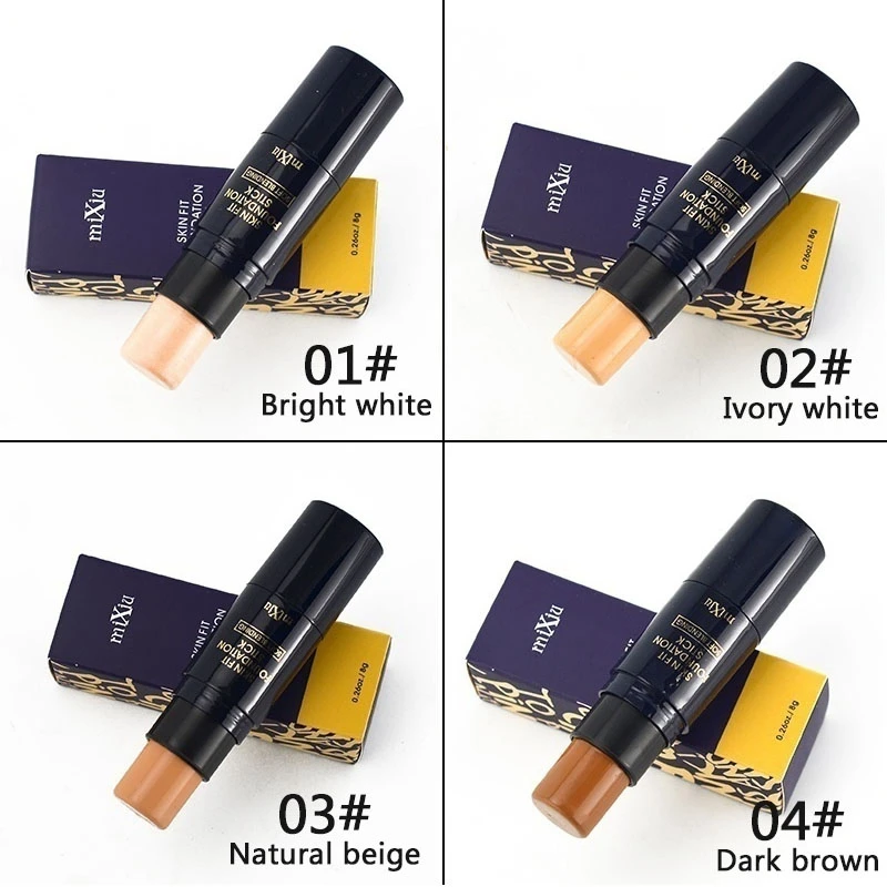 Facep Foundation Cream Brighten Pro, консилер, ручка, скрывающая поры, контурная палитра для контуринга, макияж