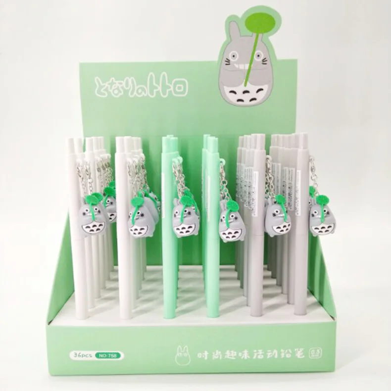 36 pcs/1 lot Cartoon Animal Pendant press Mechanical Pencils School Office Supply Student Stationery Kids Gift Automatic Pencil |