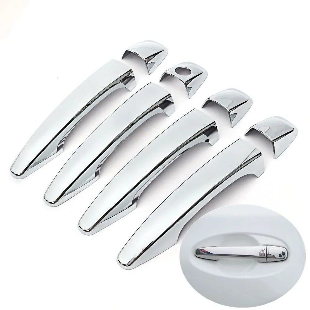 For Toyota Wish AE20 2010 2011 2012 2013 2014 2015 2016 2017 Chrome Car Door Handle Cover Pad Sticker Overlay Styling | Автомобили и