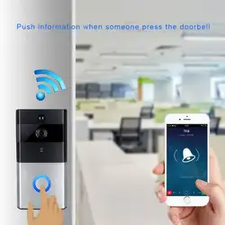Ip-видеодомофон Wi-Fi видео дверной телефон кольцо дверной звонок wifi дверной Звонок камера для квартиры ИК-сигнализация беспроводная камера