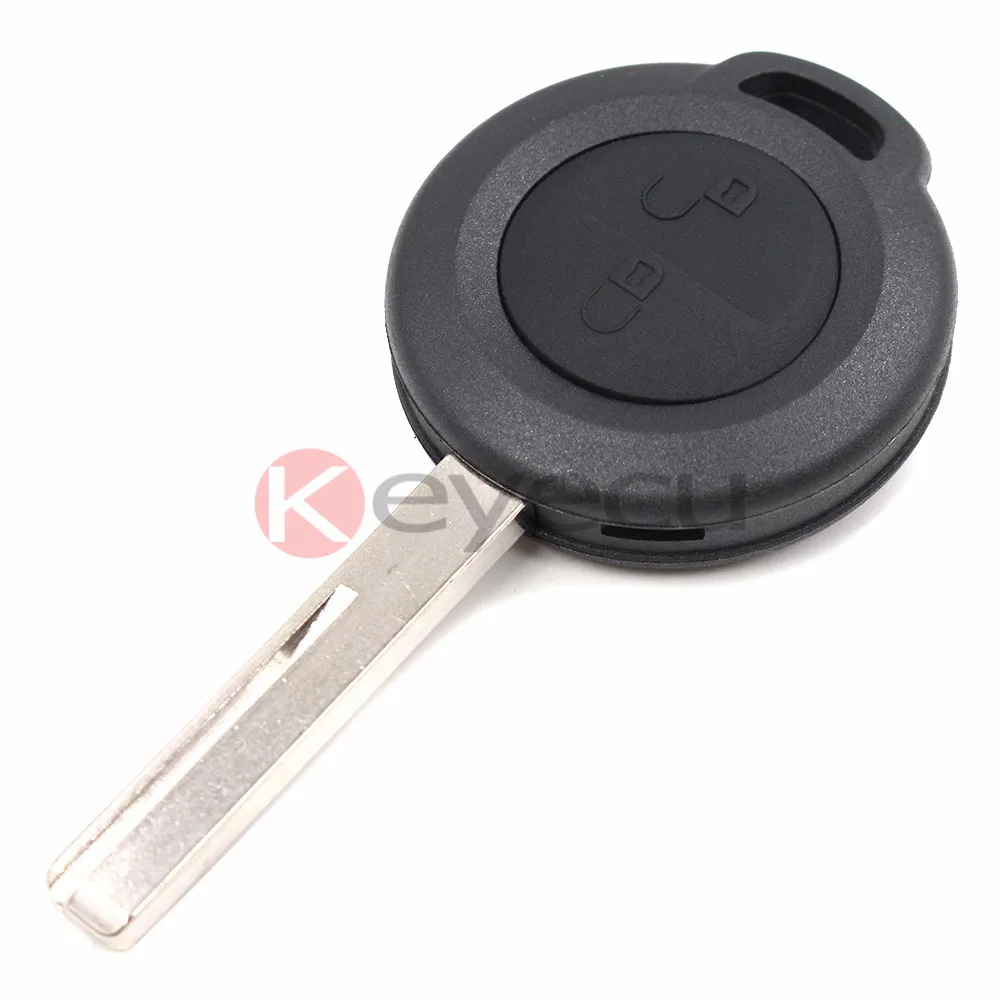 

KEYECU Brand ModIfied Replacement Housing cover Shell Remote Blank Key Case Fob 2 Button For Mitsubishi Colt Warrior