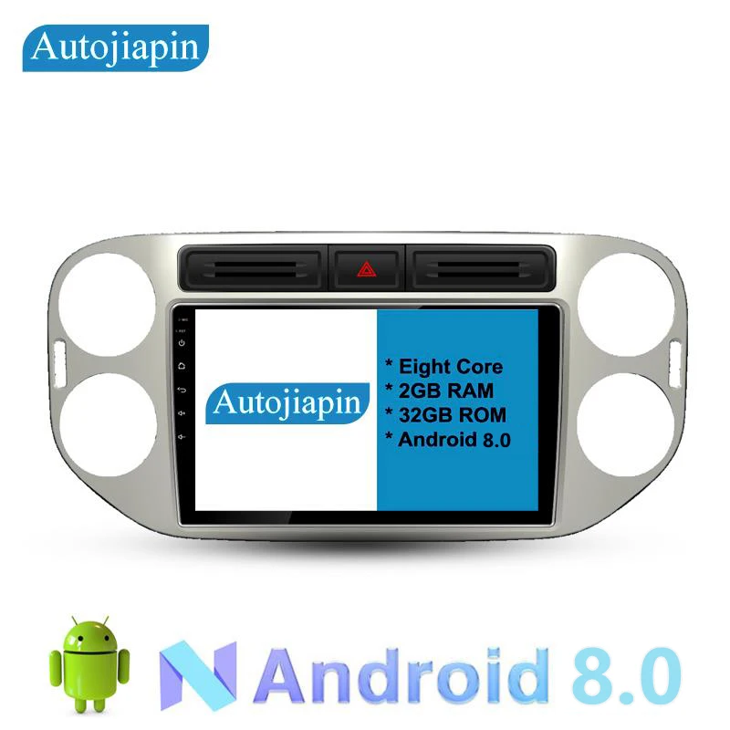 

AUTOJIAPIN 10.1" Eight Core Android 8.0 2G RAM 1024*600 CAR Navigation For VOLKSWAGEN / 2016 TIGUAN With Stereo Radio Audio