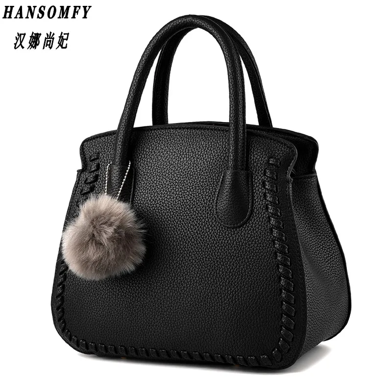 

100% Genuine leather Women handbags 2018 New package female Korean fashion style female air bag Messenger shoulder handbag
