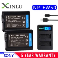 1130mAh NP FW50 fw50 батарея для камеры lcd USB зарядное устройство+ для sony NP-FW50 Alpha a6500 a6300 a6000 a5000 a3000 NEX-3 a7R