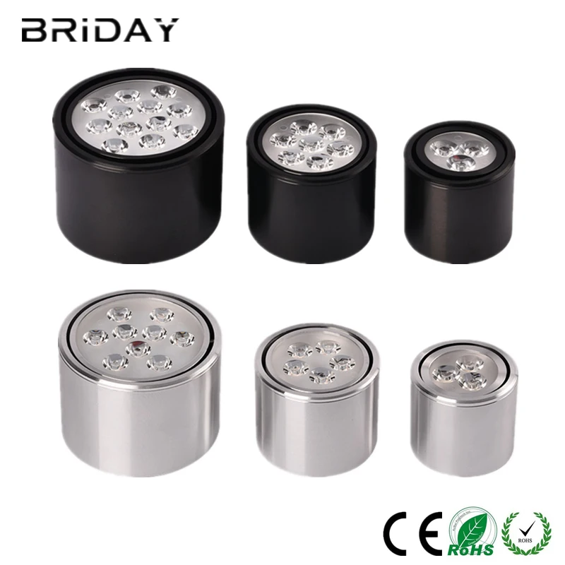 Downlights 18 w 24 w conduziu Modelo Número : Surface Mounted Ceiling Lamps