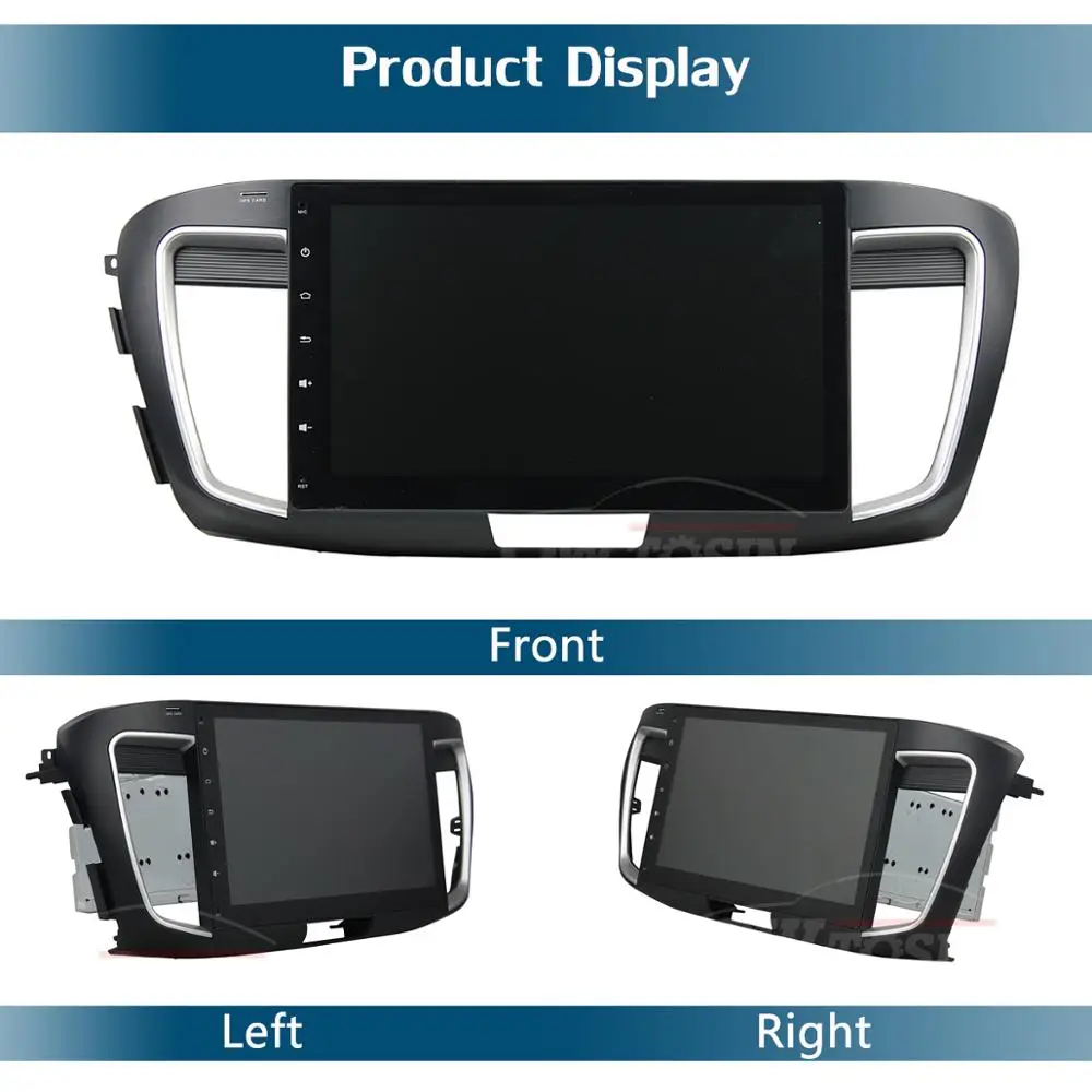 Flash Deal 10.1" IPS  8Core 4G+64G Android 9.0 Car DVD Player For Honda Accord 9 2014 2015 2016 2017 GPS Radio Stereo DSP CarPlay Parrot BT 3
