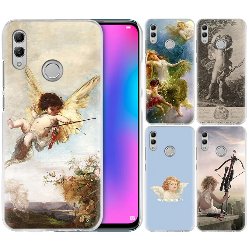 

Angel Cupid Art Case for Huawei Honor 8X Y9 9 10 Lite Play 7C 8C 8S 8A 7S 7A Pro V20 20i Y6 Y7 Y5 2019 Hard PC Coque Phone Cover