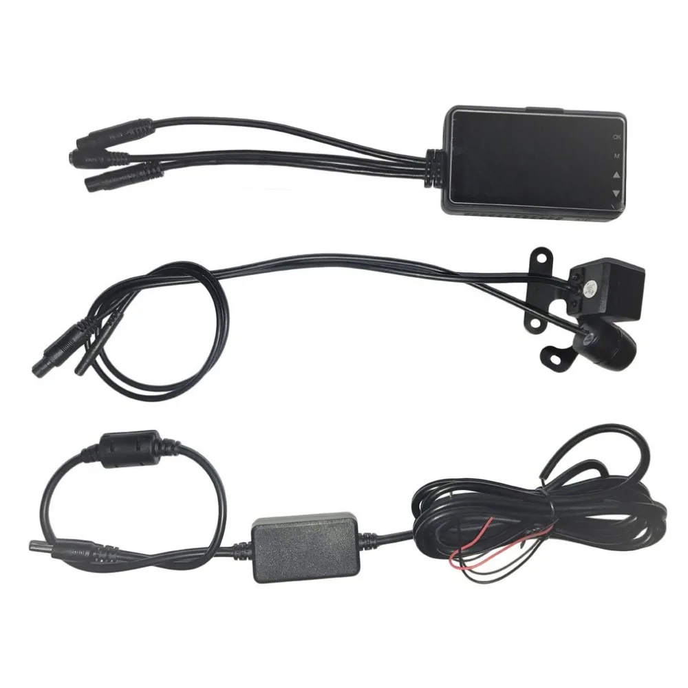 

New Motorcycle Driving Video Recorder HD LCD with Front and Rear View Camera 140 Degree Wide Angle Support Night Vision