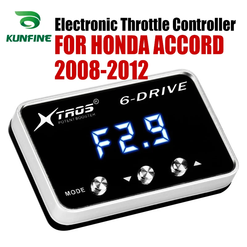 Car Electronic Throttle Controller Racing Accelerator Potent Booster For HONDA ACCORD 2008-2012