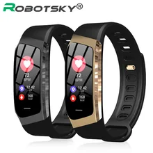 E18 смарт-браслет цветной сенсорный экран ip67 Водонепроницаемый кровяное давление кислород монитор сердечного ритма спортивный браслет Talk смарт-браслет
