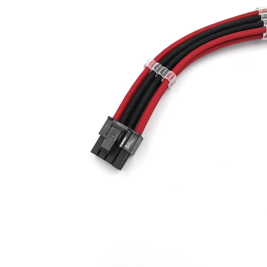 PCI-E 8Pin Black_Red_Extension Cable_1
