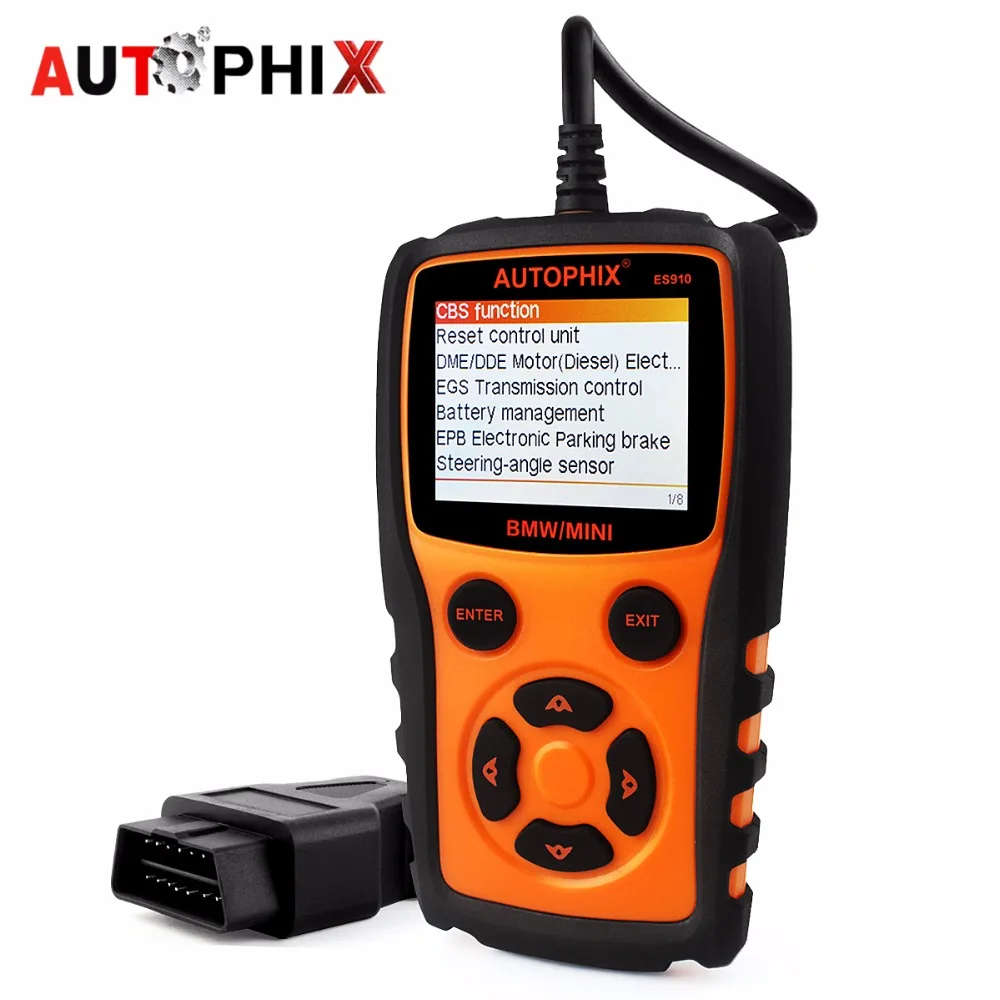 imágenes para Automotriz OBD2 OBD Escáner para BMW mini Rolls-royce Autophix ES910 ABS Airbag Reparación EPB Lector de Código de Auto Analizador diagnóstico imágenes para Automotriz OBD2 OBD Escáner para BMW mini Rolls-royce Autophix ES910 ABS Airbag Reparación EPB Lector de Código de Auto Analizador diagnóstico