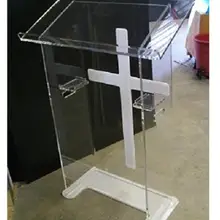 Подиум Акриловые Подиум подставка акрил Трибуна, perspex Подиум оргстекло Церковного Амвона