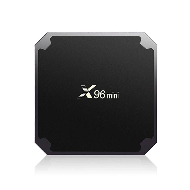 X96 Mini 4K tv Box Android 7.1.2 интернет медиапроигрыватель 2,4 ГГц WiFi 16G EU plug