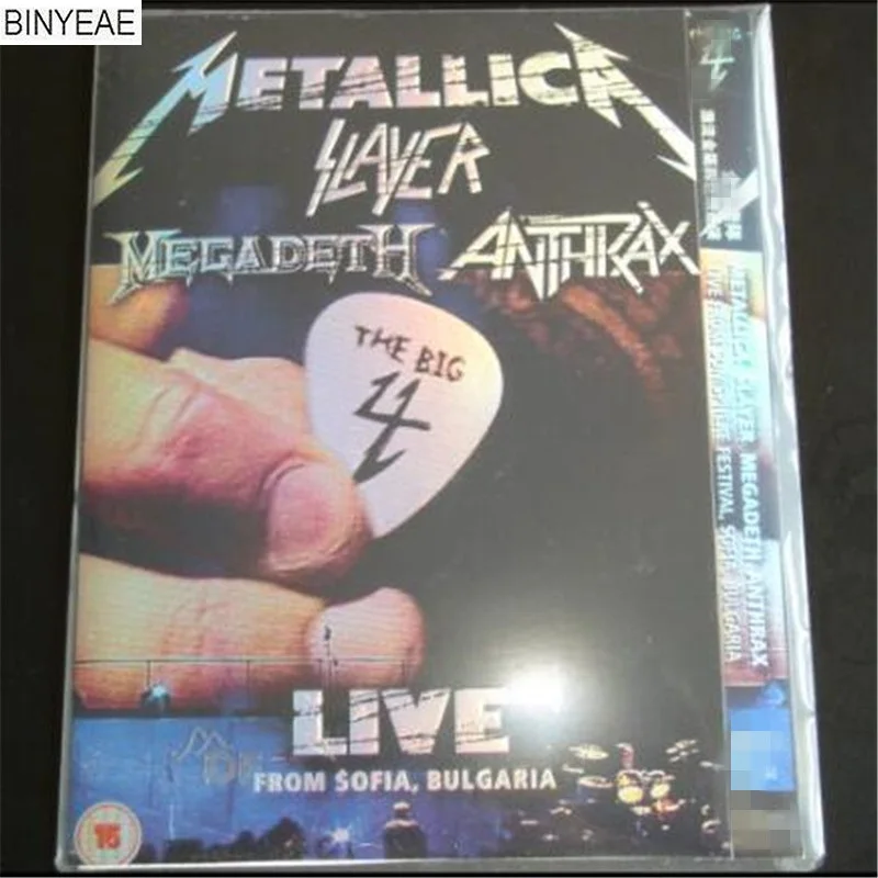 BINYEAE-Новый Metallica Slayer Megadeth Anthrax диск [Бесплатная доставка] | Электроника