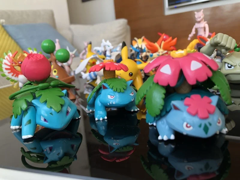 Большой размер Wartortle Charmeleon Delphox Ivysaur Venusaur MEGA Аниме фигурки Модель pks