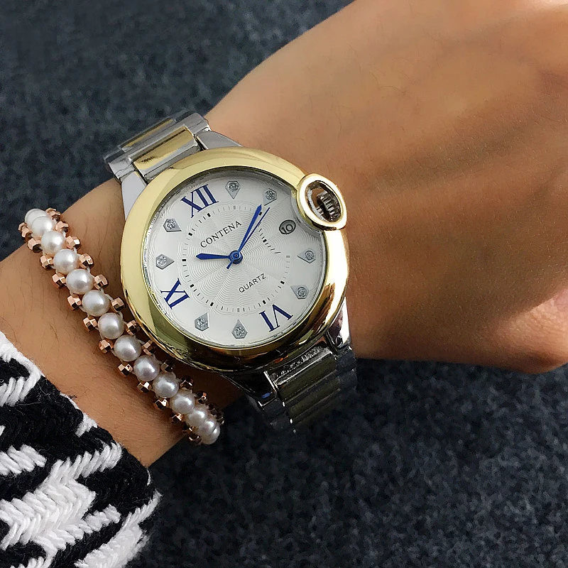 Relogio feminino новые роскошные стразы женские часы модные часы из нержавеющей стали женские часы saat