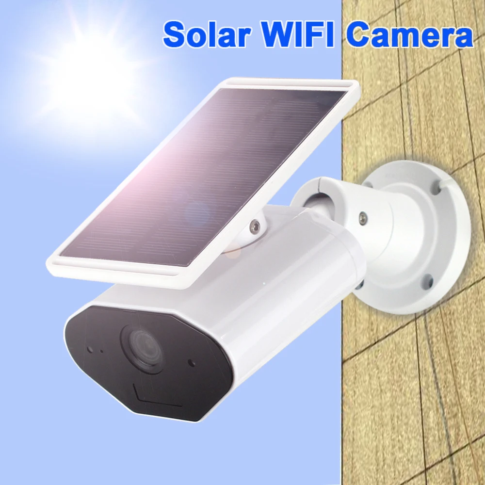

960P Battery Solar WIFI IP Network Camera Waterproof outdoor solar IP Camera two way aduio wifi camera