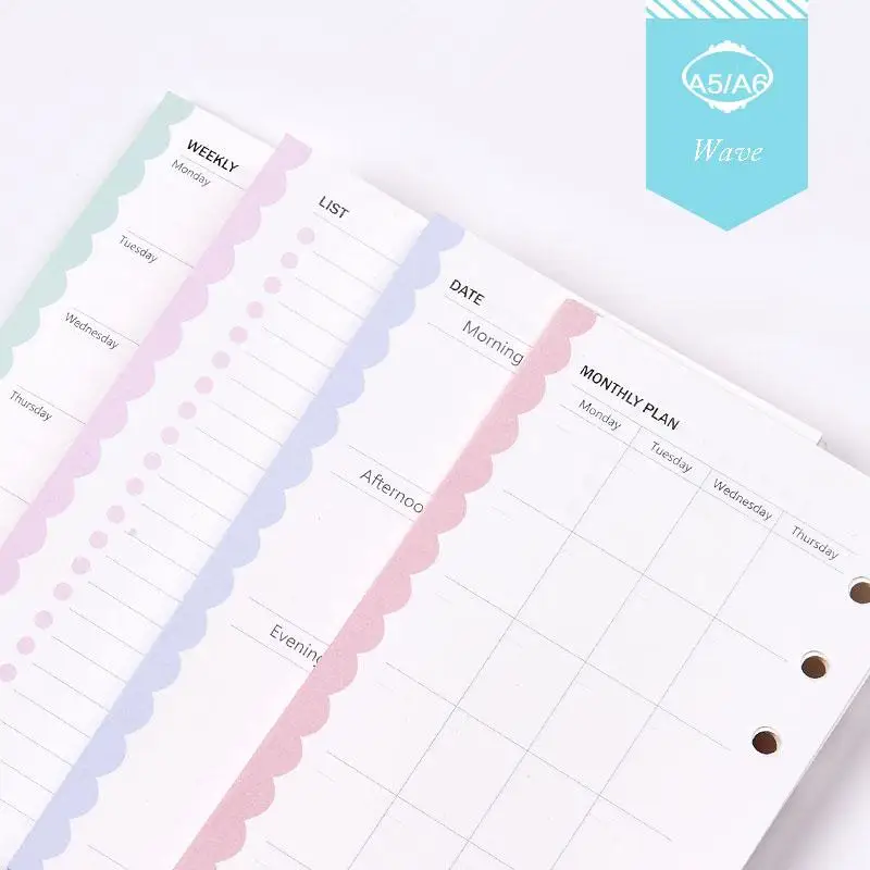 Buy Dokibook 2019 Wave Notebook 6 Hole Loose Leaf