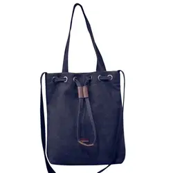 Для женщин холст сумка женская сумка кошелек сумки большой емкости цепи ведро Сумки женские сумки