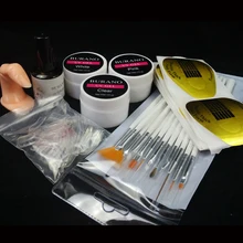 Burano 3 Color pink white clear UV GEL polish Nail Form nail Tips nail kits & sets