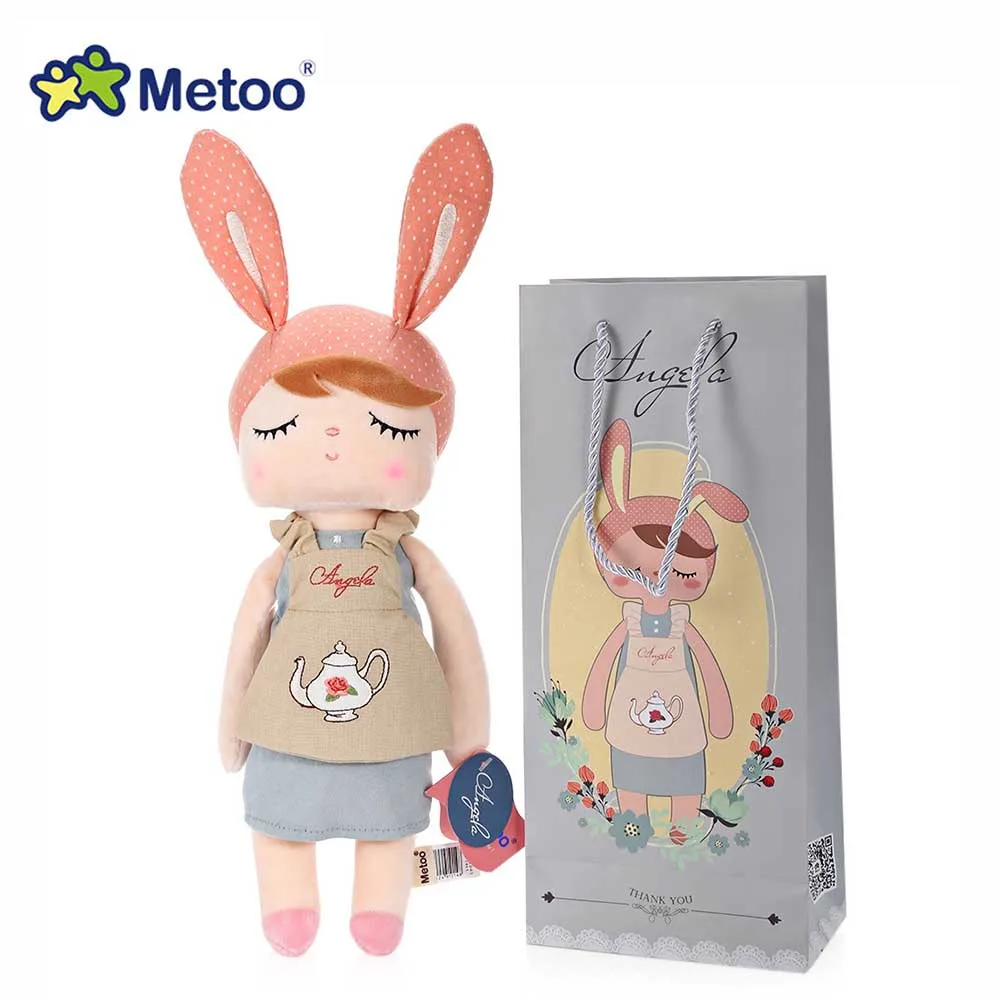Metoo Toys Stuffed Plush Doll Sweet Cute Lovely Toy Angela Girls Dolls