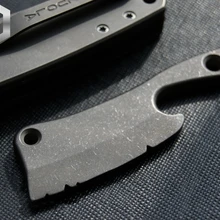 EDC титановый сплав маленький кухонный нож кулон «Ключ» брелок Подвеска цепочка пряжка не окантована